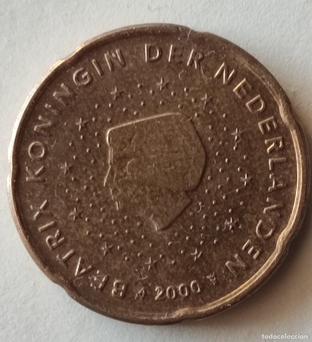 Monedas antiguas de Europa: Holanda-20 cent-2000-404.