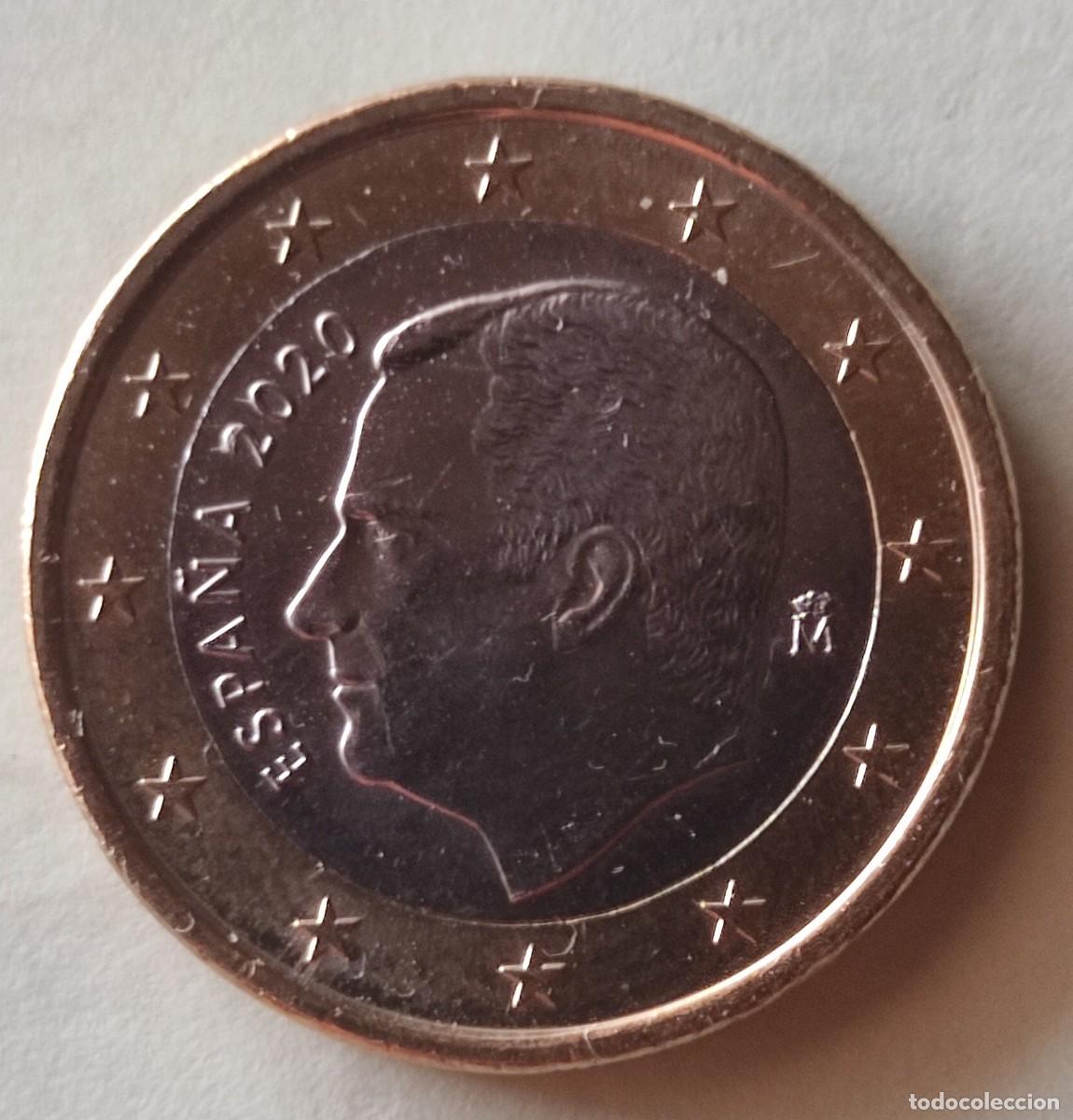 Monedas antiguas de Europa: Espa&ntilde;a-1 euro-2020- 403.