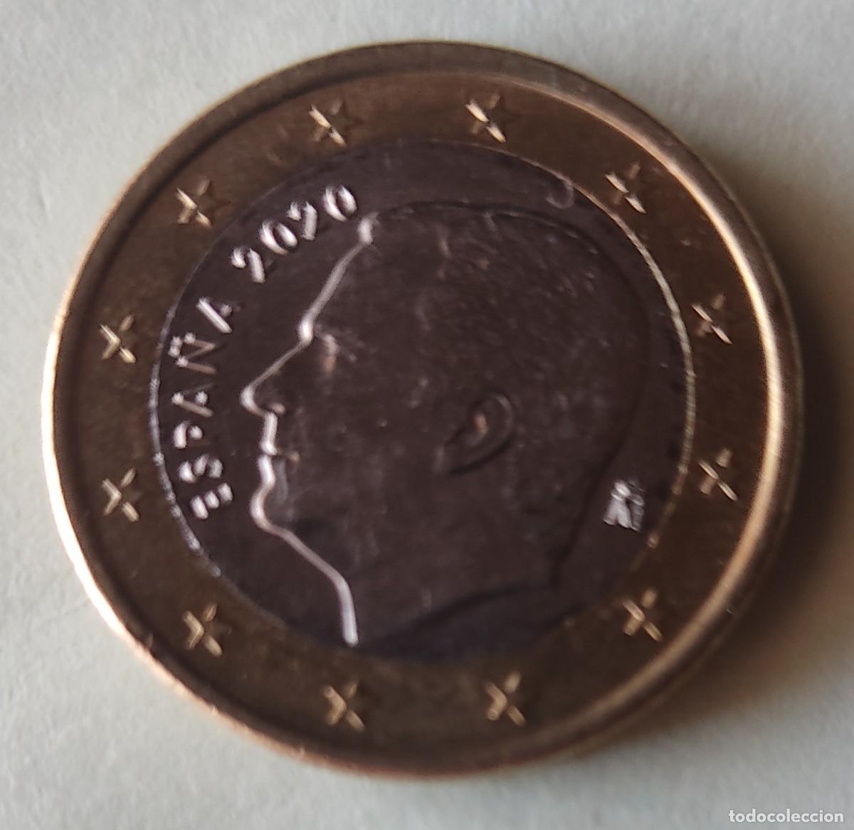 Monedas antiguas de Europa: Espa&ntilde;a-1 euro-2020-445.