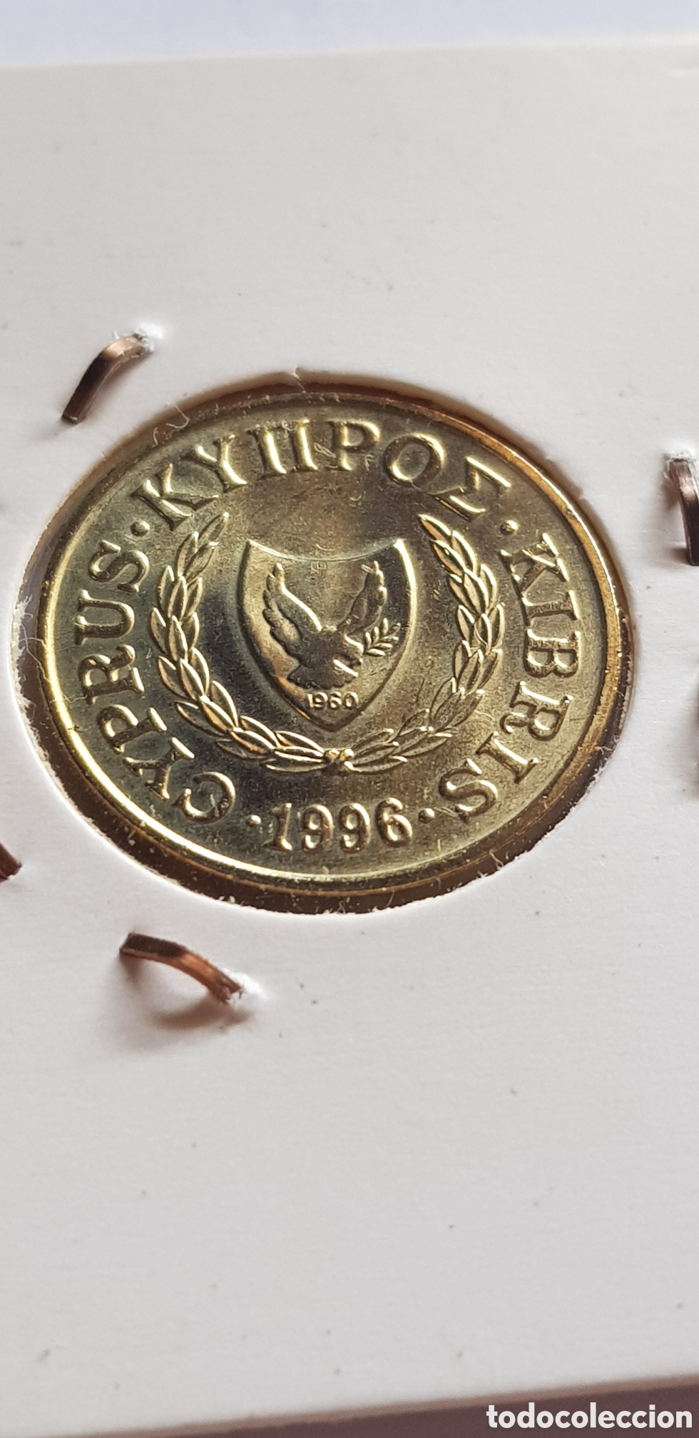 Monedas antiguas de Europa: 2 Centavos Chipre 1996 c&eacute;ntimos - Foto 4