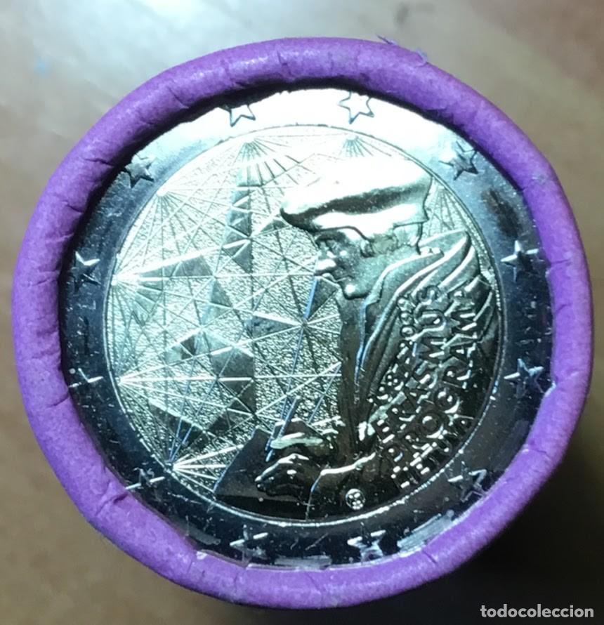 Monedas antiguas de Europa: Moneda 2 Euros Conmemorativa Lituania 2022 - 35 Aniversario del Programa Erasmus