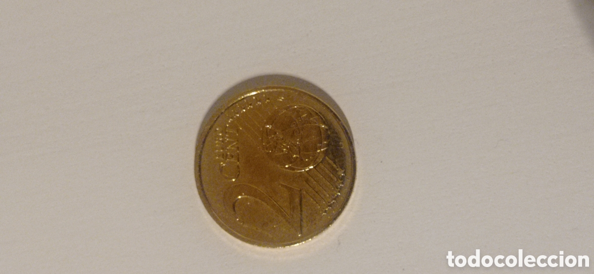 Monedas antiguas de Europa: Moneda de 2 c&eacute;ntimos dorada Austria 2002 - Foto 4
