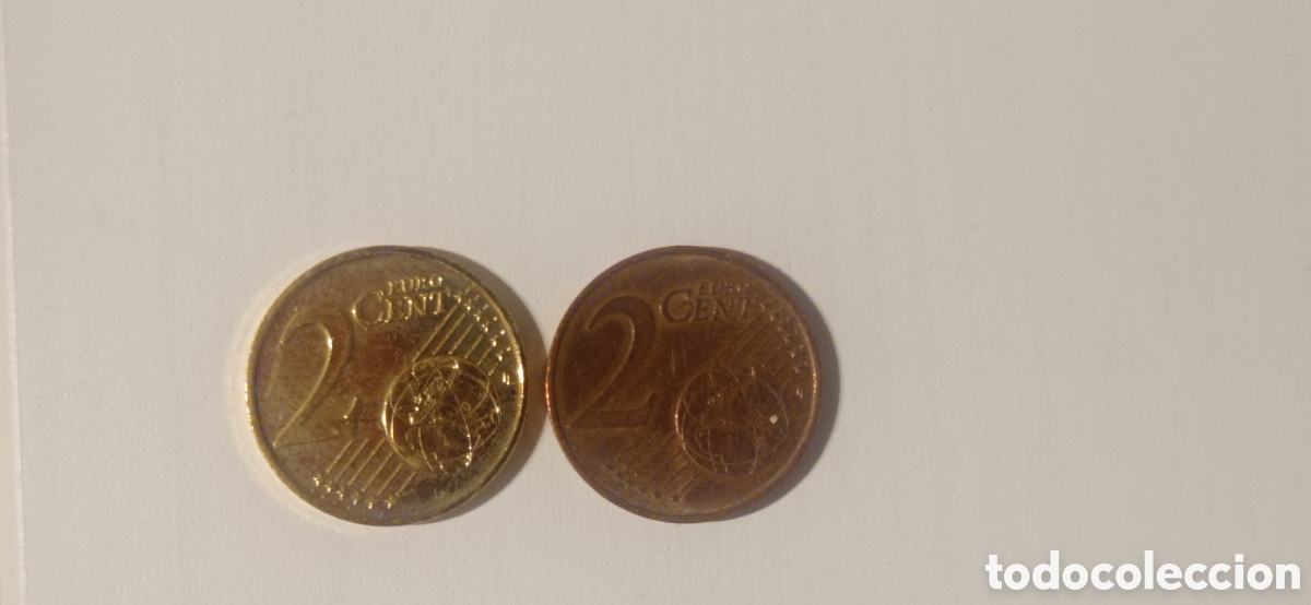 Monedas antiguas de Europa: Moneda de 2 c&eacute;ntimos dorada Austria 2002 - Foto 5