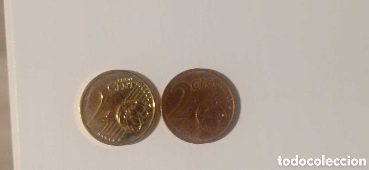 Monedas antiguas de Europa: Moneda de 2 c&eacute;ntimos dorada Austria 2002 - Foto 6