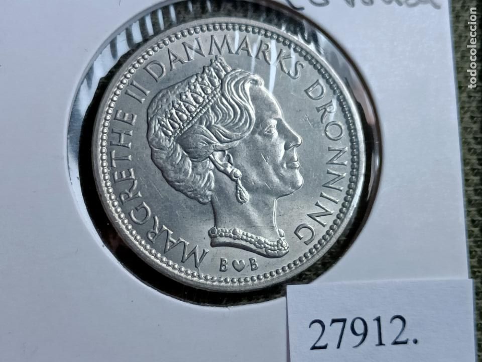 Monedas antiguas de Europa: Dinamarca 10 coronas 1979 - Foto 1