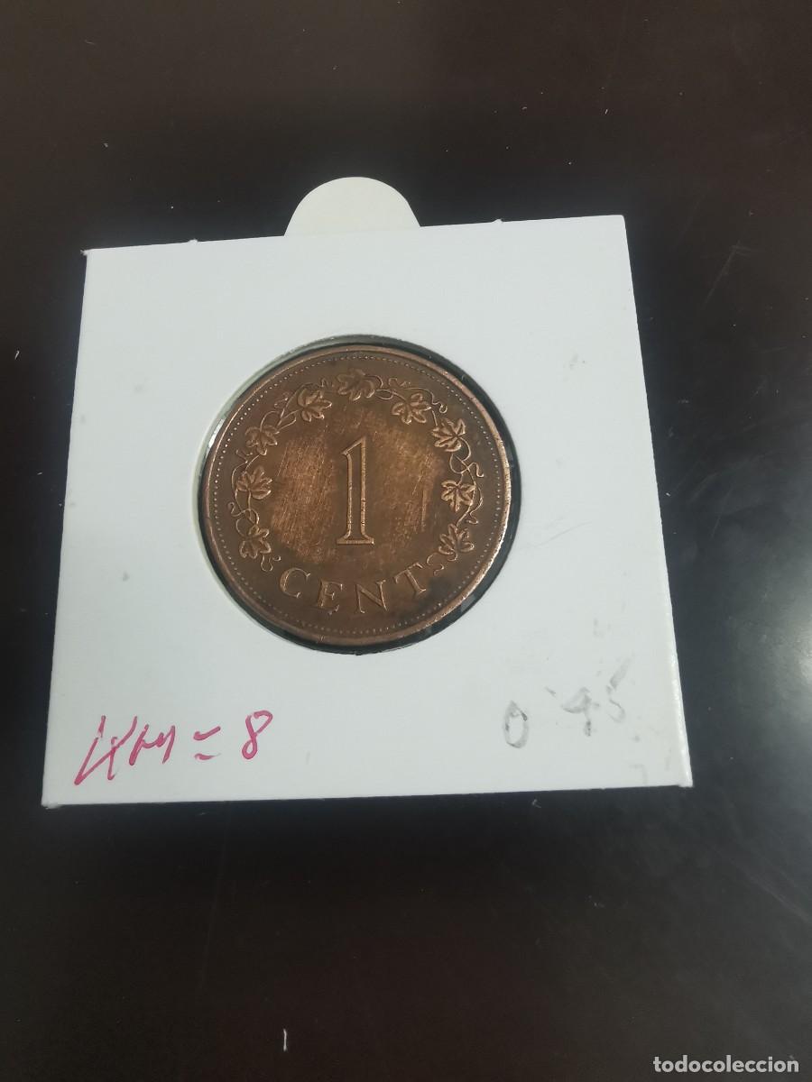 Monedas antiguas de Europa: MALTA 1 CENTIMO 1977 BC KM=8 (BRONCE) - Foto 2