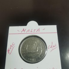 Monedas antiguas de Europa: MALTA 25 CENTIMOS 1986 MBC KM=80 (CUPRONIQUEL)