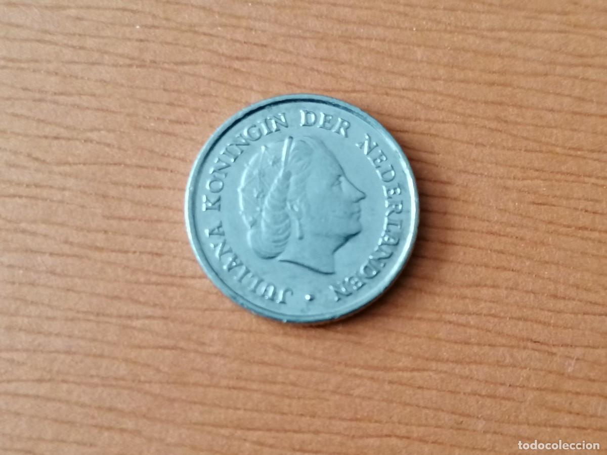 Monedas antiguas de Europa: Moneda 10 cent .Holanda, 1973, MBC+ - Foto 2