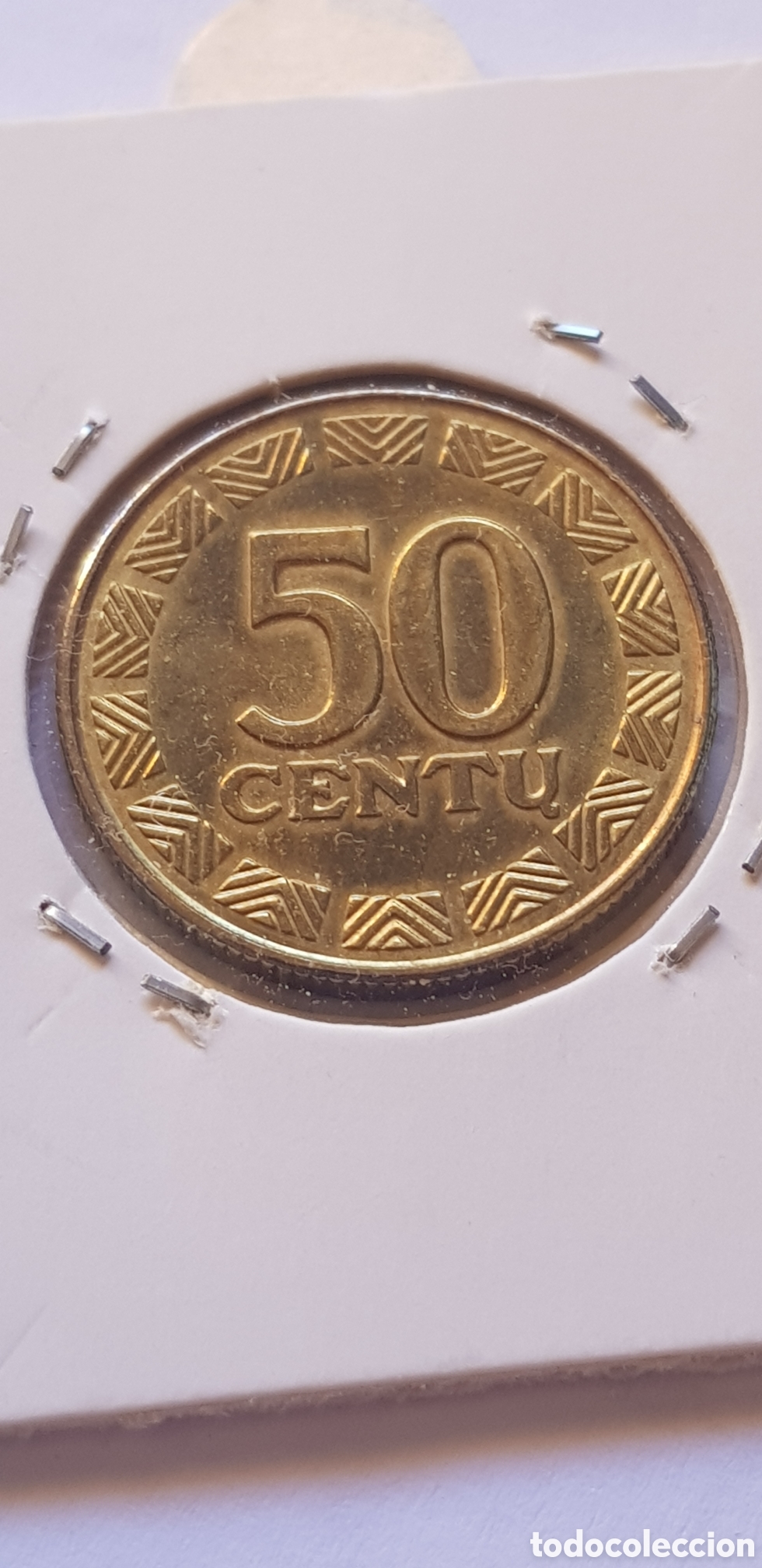 Monedas antiguas de Europa: 50 Centu 1997 Lituania C&eacute;ntimos - Foto 3