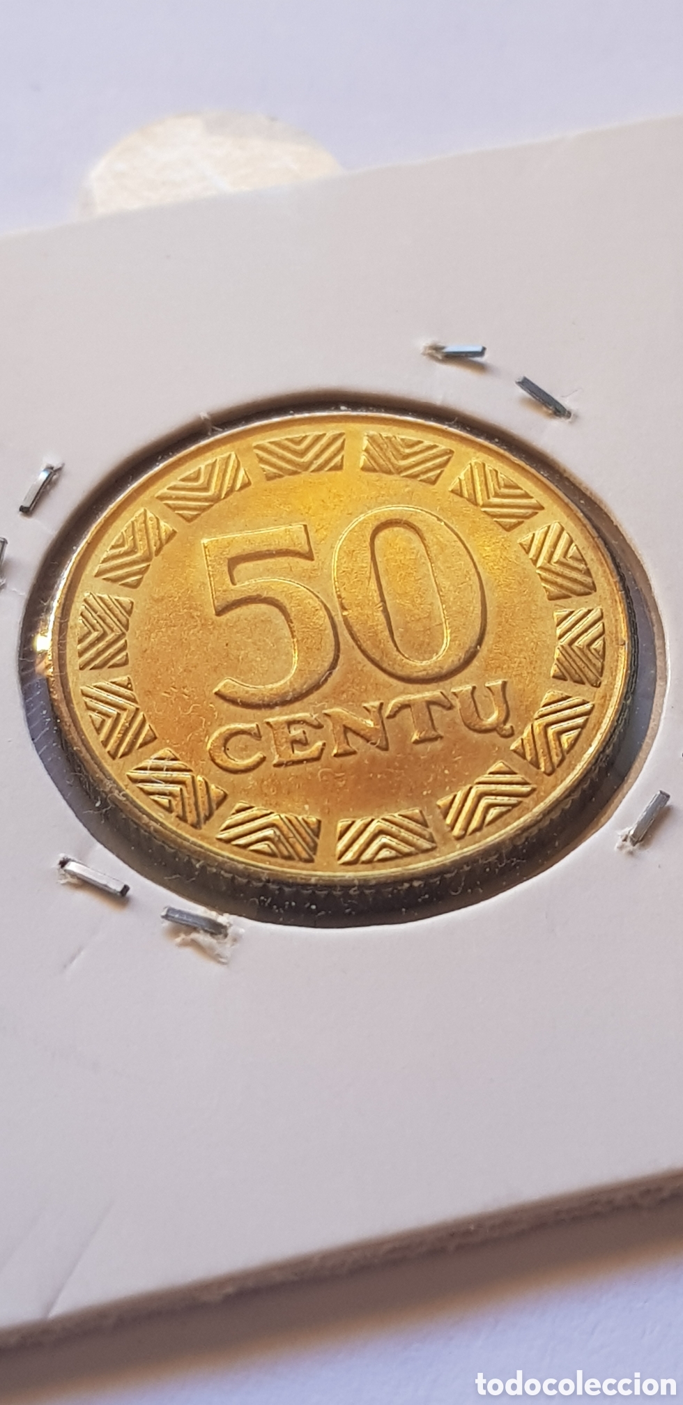 Monedas antiguas de Europa: 50 Centu 1997 Lituania C&eacute;ntimos - Foto 4