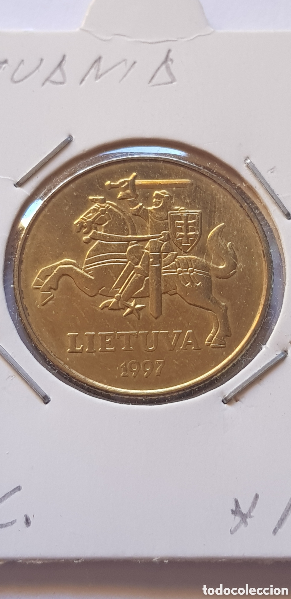 Monedas antiguas de Europa: 50 Centu 1997 Lituania C&eacute;ntimos - Foto 1