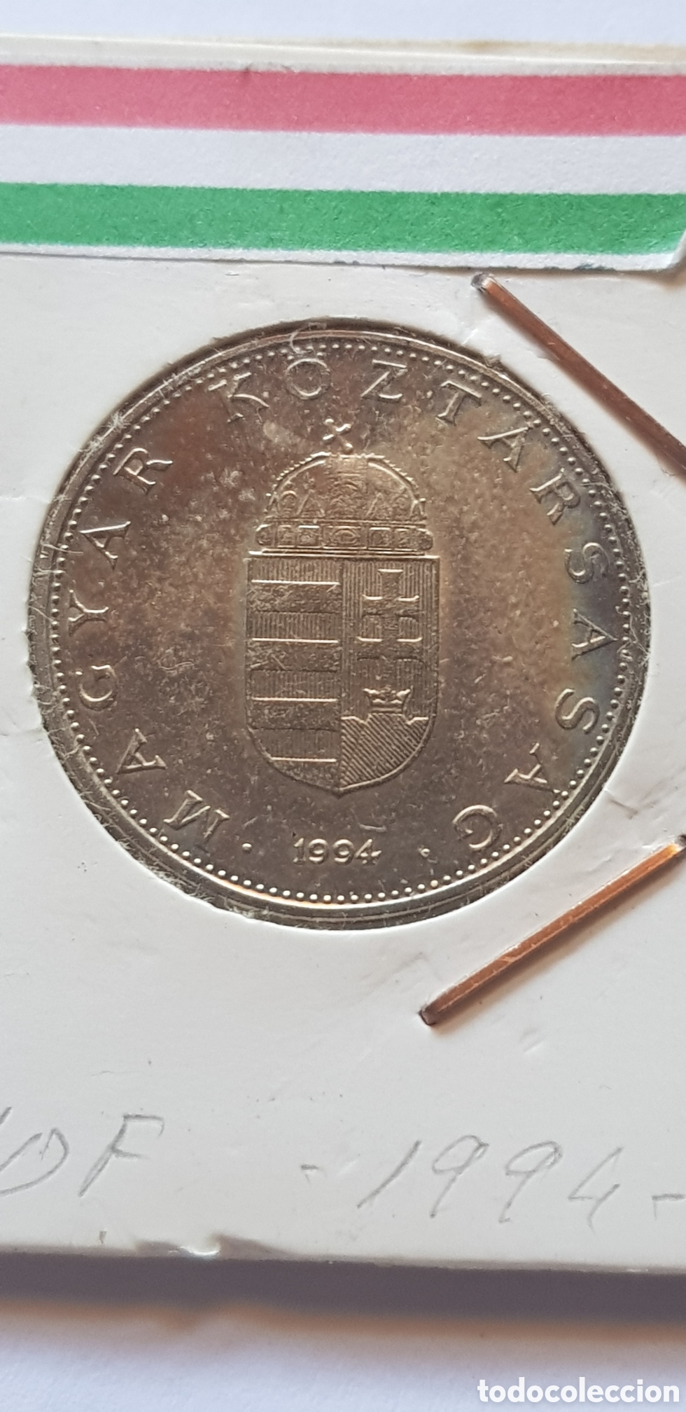 Monedas antiguas de Europa: 10 Forint 1994 Hungr&iacute;a - Foto 1