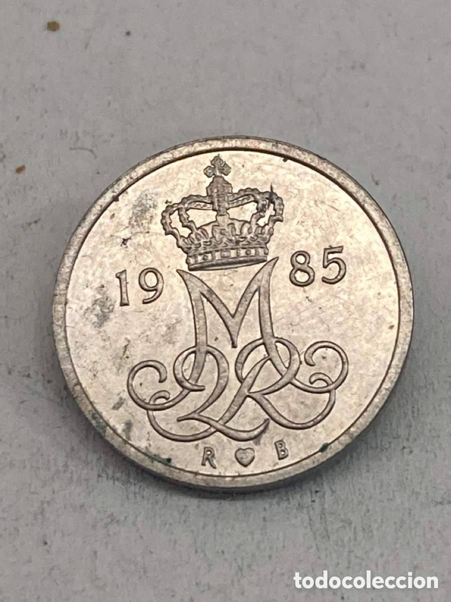 Monedas antiguas de Europa: Moneda de 10 Ore 1985 Dinamarca MO01 - Foto 2