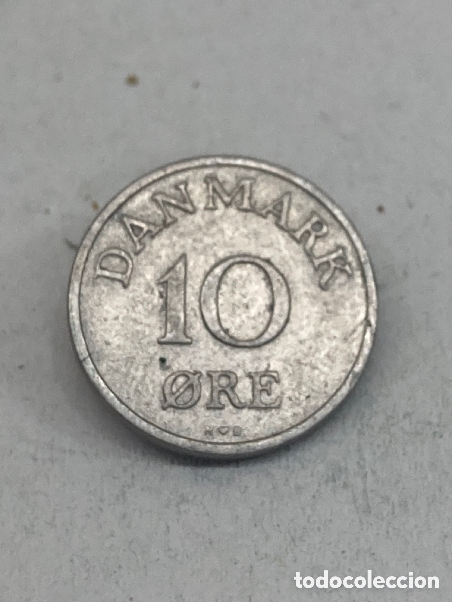 Monedas antiguas de Europa: Moneda 10 Ore 1949 Dinamarca MO01 - Foto 1
