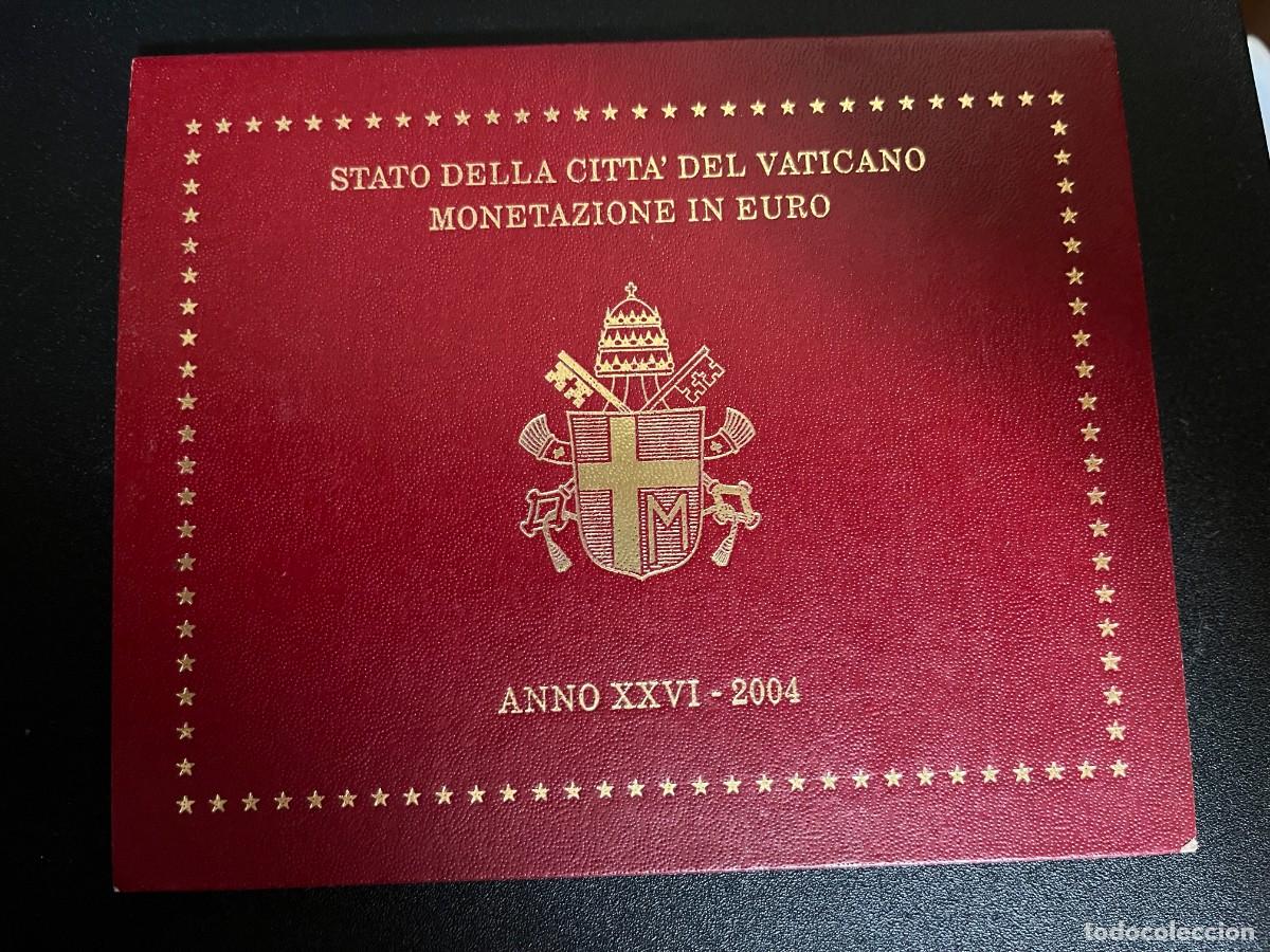 Monedas antiguas de Europa: Vaticaan set 2004 BU