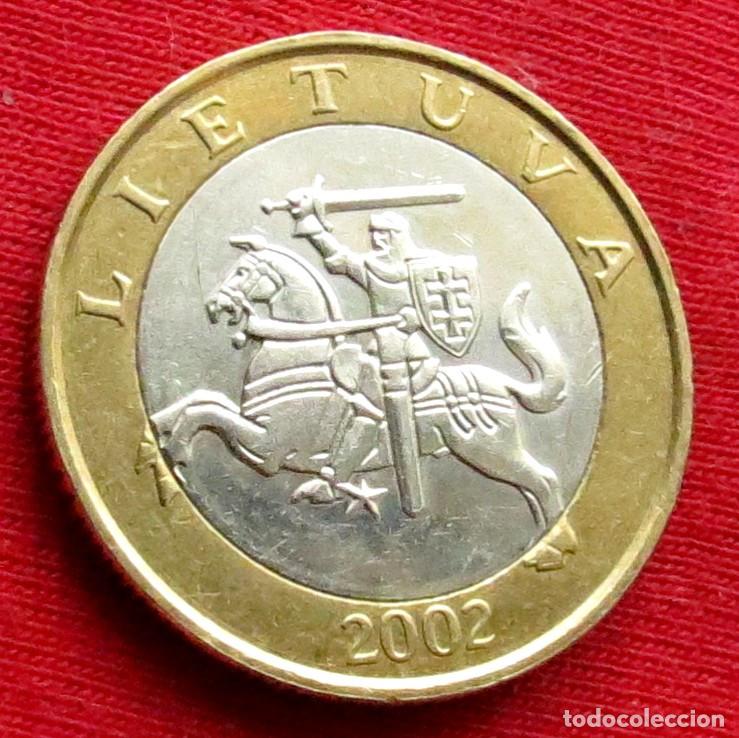 Monedas antiguas de Europa: Lituania 2 litai 2002 - Foto 2