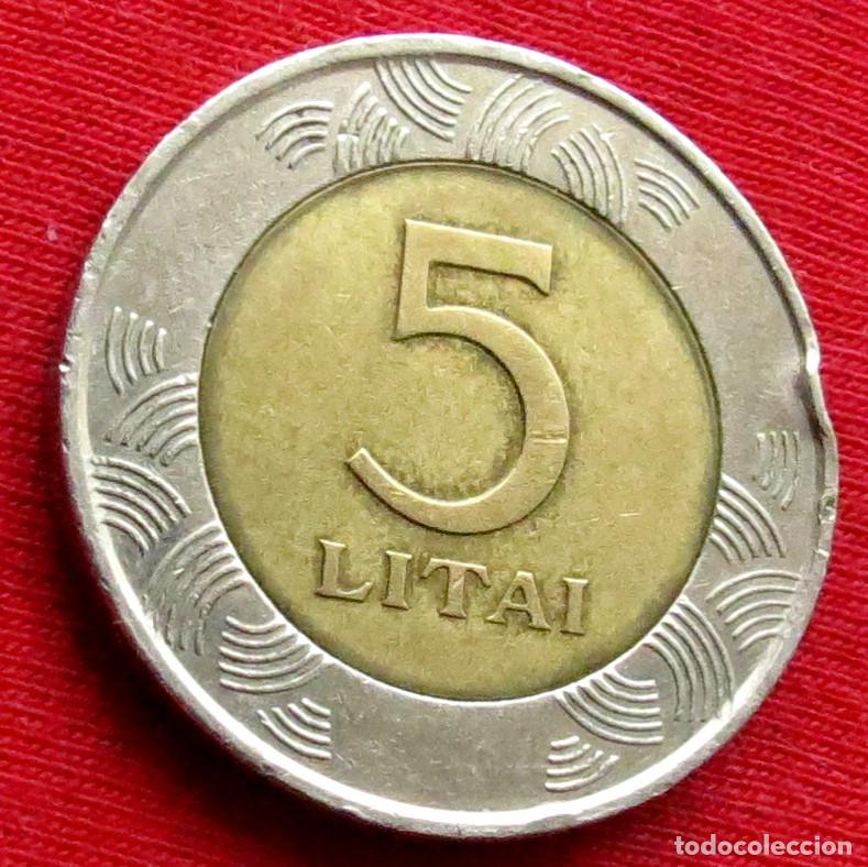 Monedas antiguas de Europa: Lituania 5 litai 1999 - Foto 1