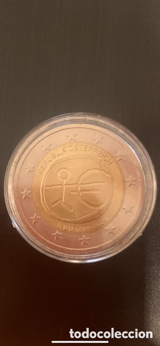 Monedas antiguas de Europa: Moneda dos euros 2&euro; centenario sin circular - Foto 1