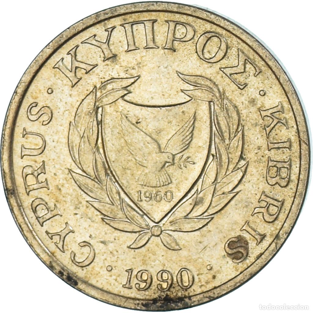 Monedas antiguas de Europa: [#1327333] Moneda, Chipre, Cent, 1990 - Foto 1