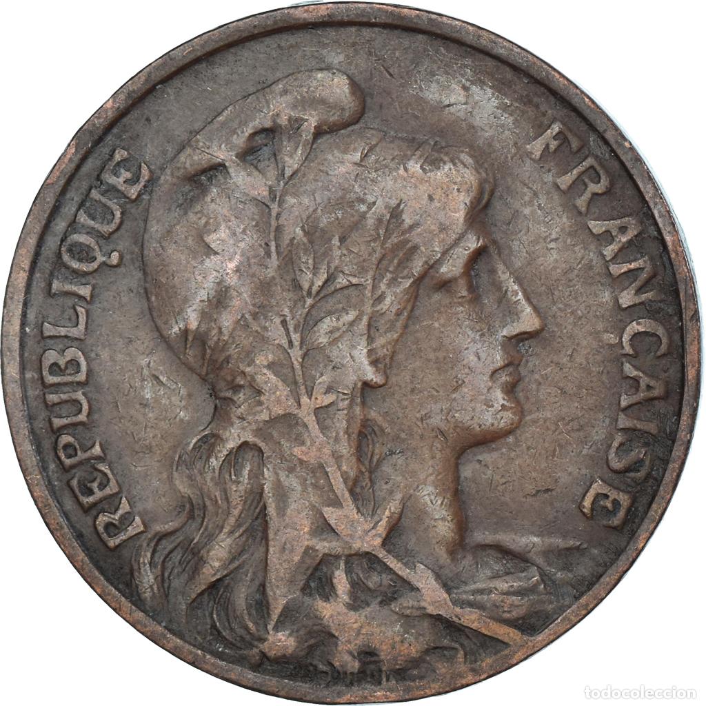 Monedas antiguas de Europa: [#1330751] Moneda, Francia, 10 Centimes, 1908 - Foto 1