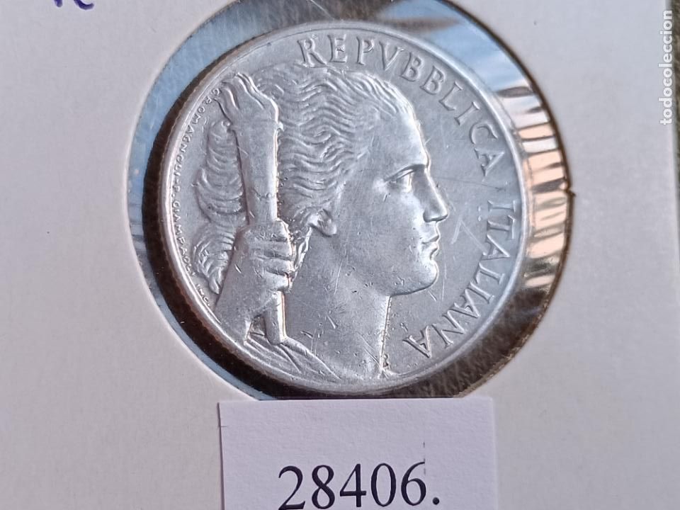 Alte M&uuml;nzen aus Europa: Italia 5 liras 1949