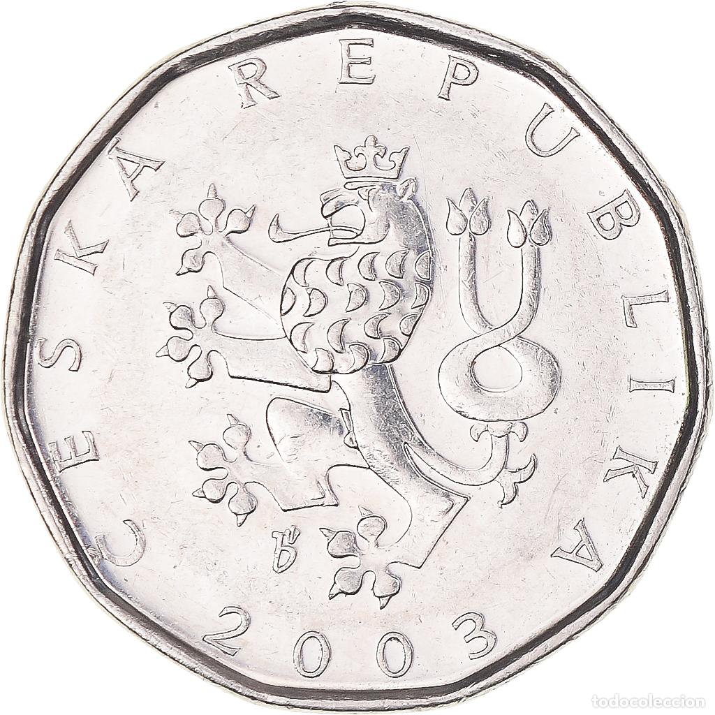Alte M&uuml;nzen aus Europa: [#1325326] Moneda, Rep&uacute;blica Checa, 2 Koruny, 2003