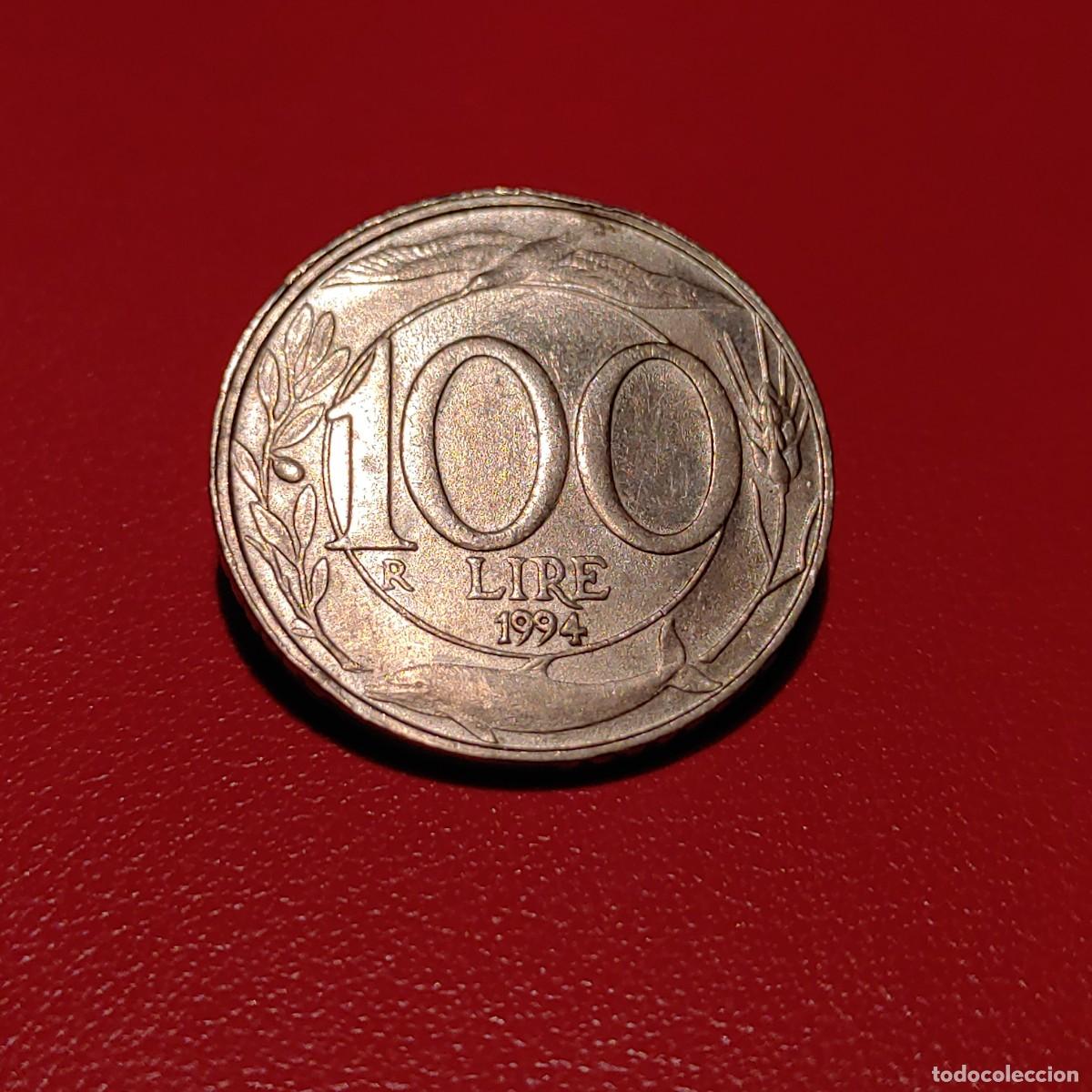 Monedas antiguas de Europa: 100 LIRA 1994 REPVBBLICA ITALIANA