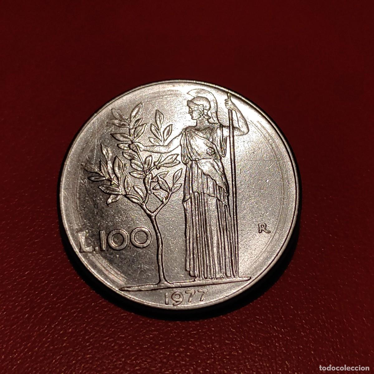 Monedas antiguas de Europa: 100 LIRE 1977 1REPVBBLICA ITALIANA. ITALIA
