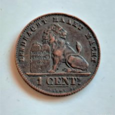 Monedas antiguas de Europa: BELGICA 1907 1 CENT