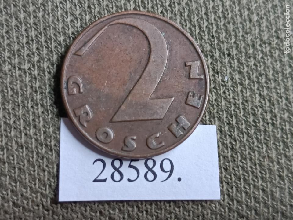 Monedas antiguas de Europa: Austria 2 groschen 1925 - Foto 1