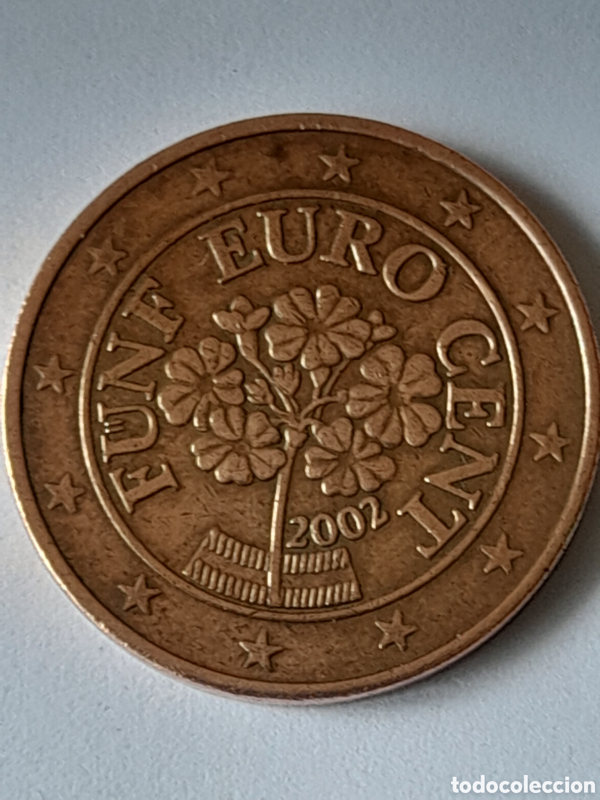 Monedas antiguas de Europa: Moneda 5 centimos de Austria 2002 - Foto 1