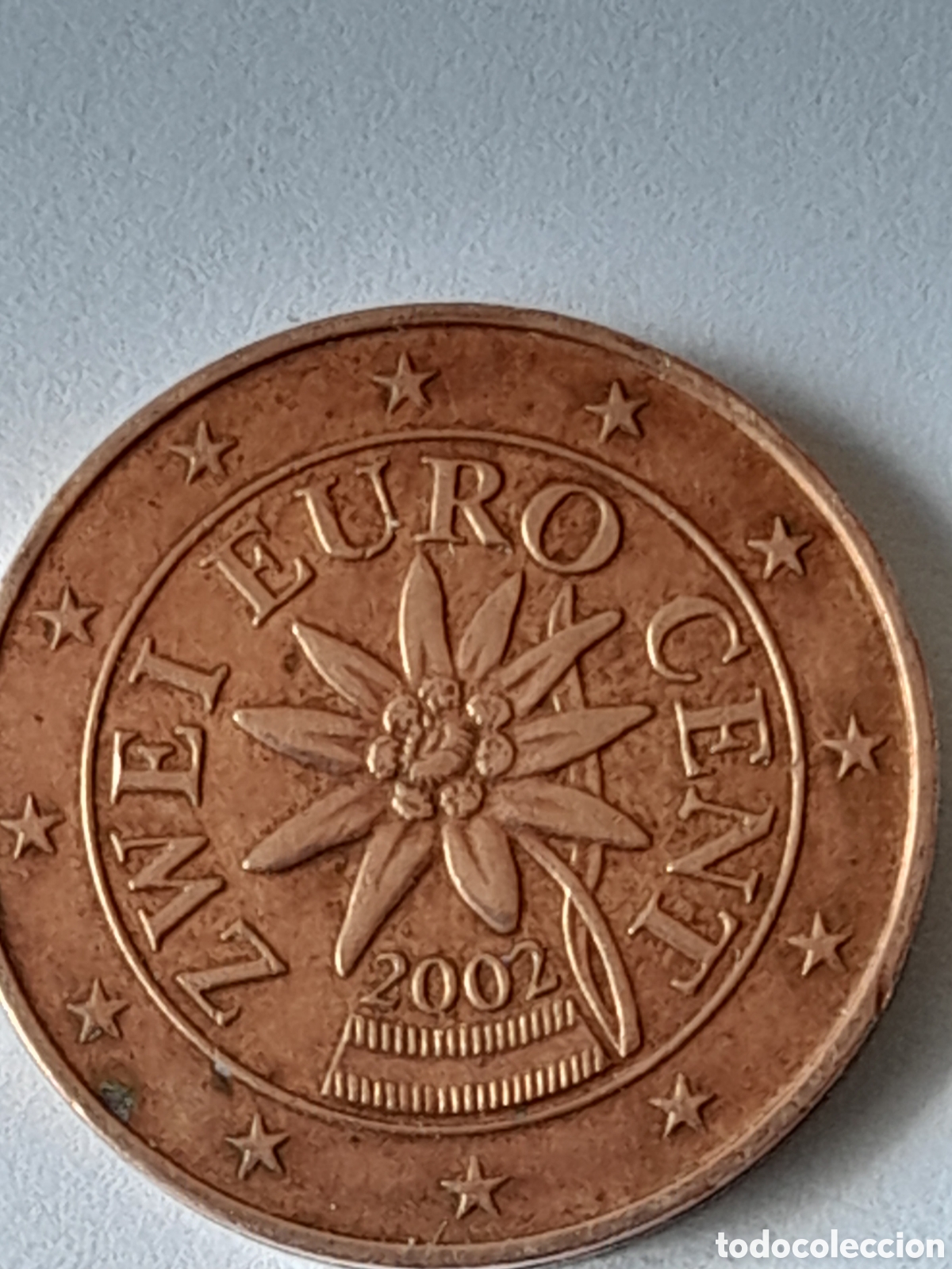 Monedas antiguas de Europa: Moneda 2 centimos Austria 2002 - Foto 1