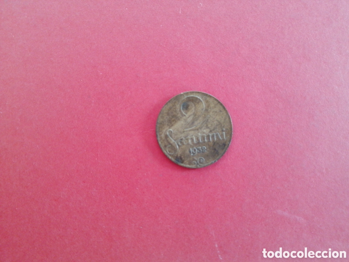 Monedas antiguas de Europa: 2 santimi de Letonia 1932 - Foto 2