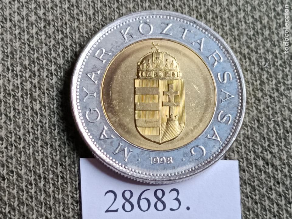 Monedas antiguas de Europa: Hungria 100 forint 1998 - Foto 2