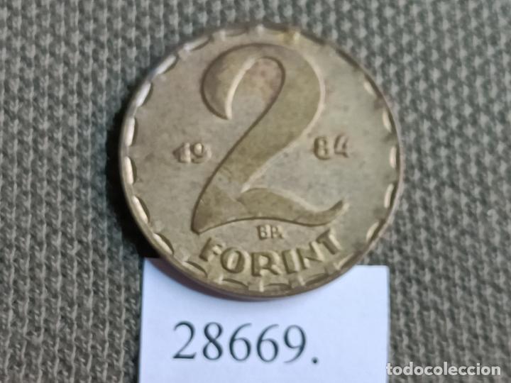Monedas antiguas de Europa: Hungria 2 forint 1984 - Foto 1