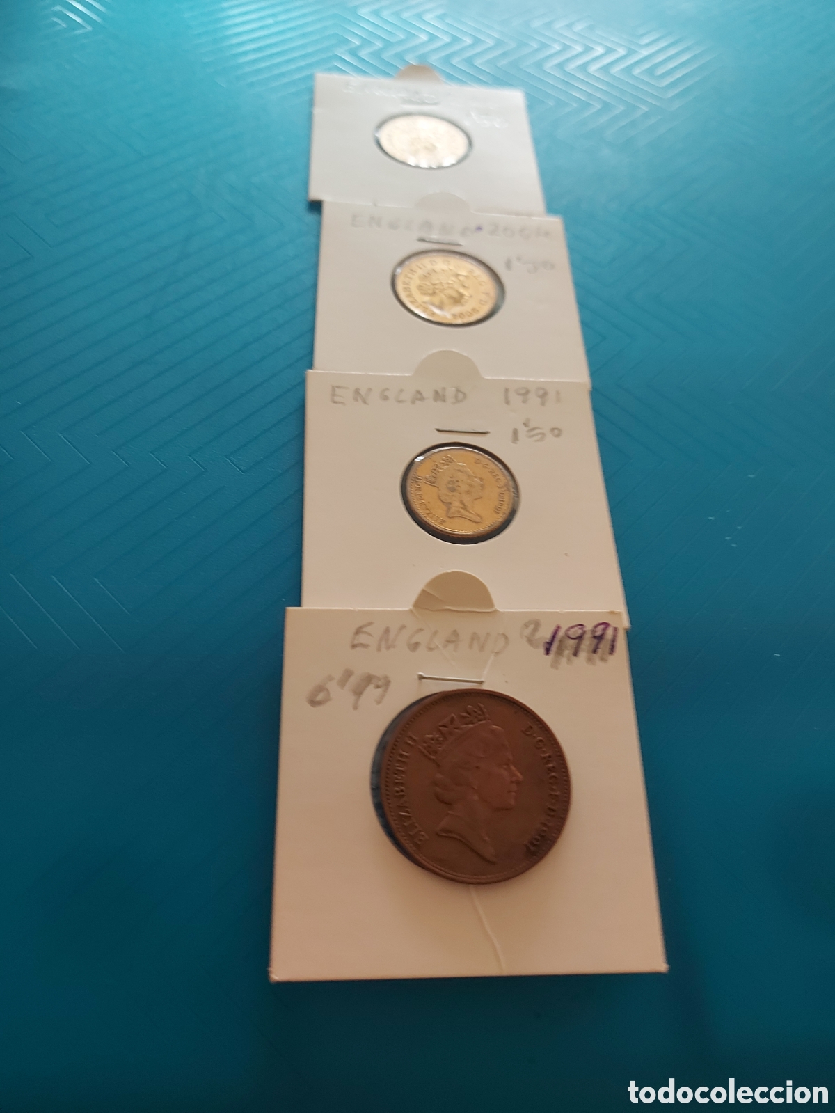 Monedas antiguas de Europa: 4 de England - Foto 1
