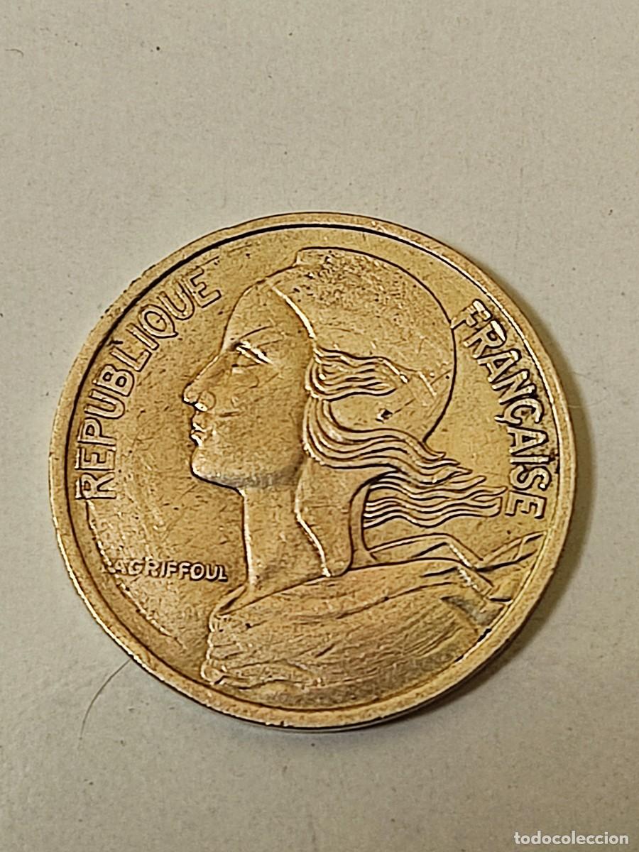 Monedas antiguas de Europa: 5 c&eacute;ntimos 1978 Francia - Foto 1