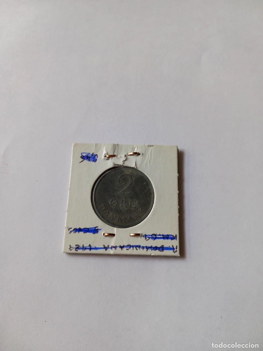 Monedas antiguas de Europa: DINAMARCA 2 ORE 1966 KM#840.2 - Foto 2