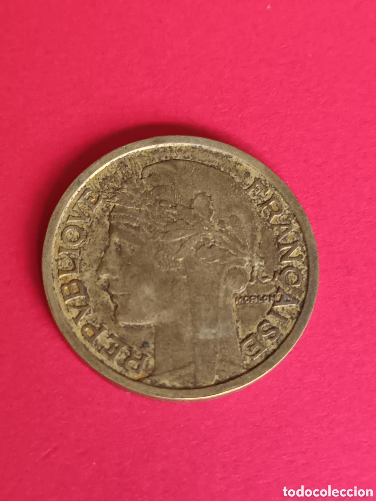 Monedas antiguas de Europa: FRANCIA. 2 FRANCOS DE 1938. - Foto 1