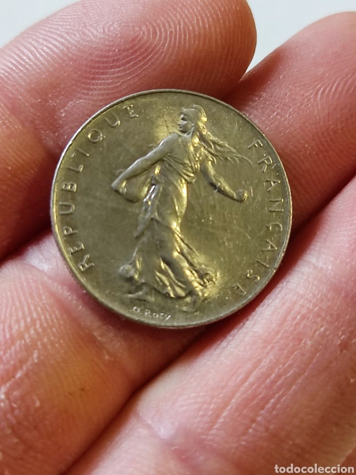 Monedas antiguas de Europa: Moneda Francia 1976 - Foto 1