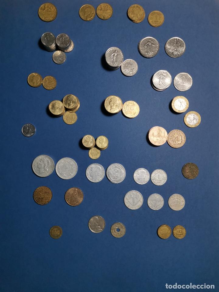 Monedas antiguas de Europa: LOTE DE MONEDAS REP&Uacute;BLICA FRANCESA - Foto 2