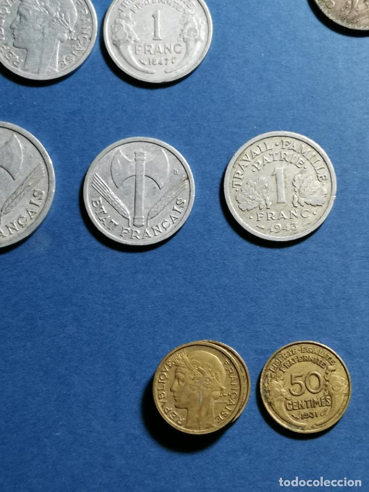 Monedas antiguas de Europa: LOTE DE MONEDAS REP&Uacute;BLICA FRANCESA - Foto 7