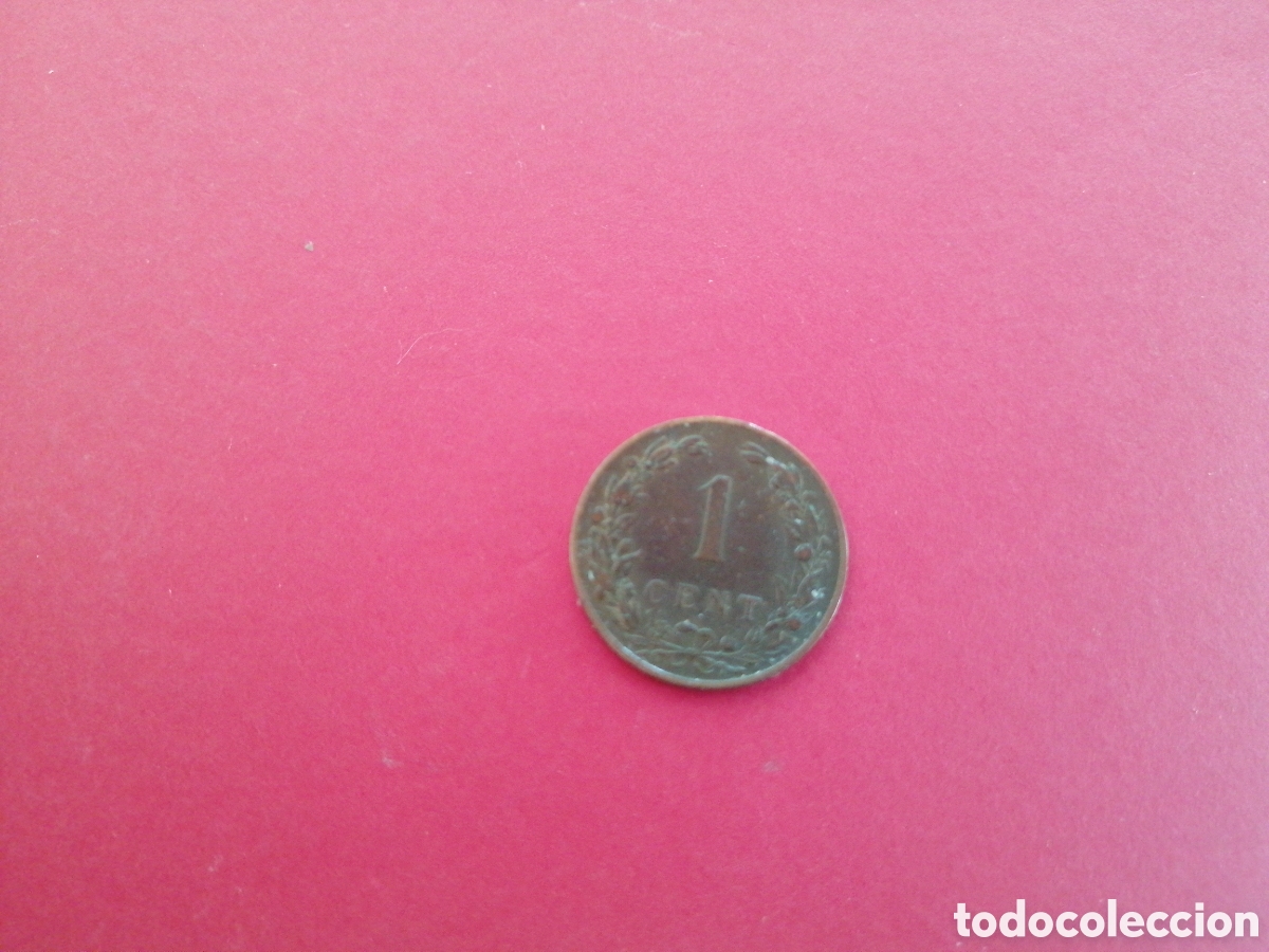 Monedas antiguas de Europa: 1 cent de Holanda 1901 - Foto 2
