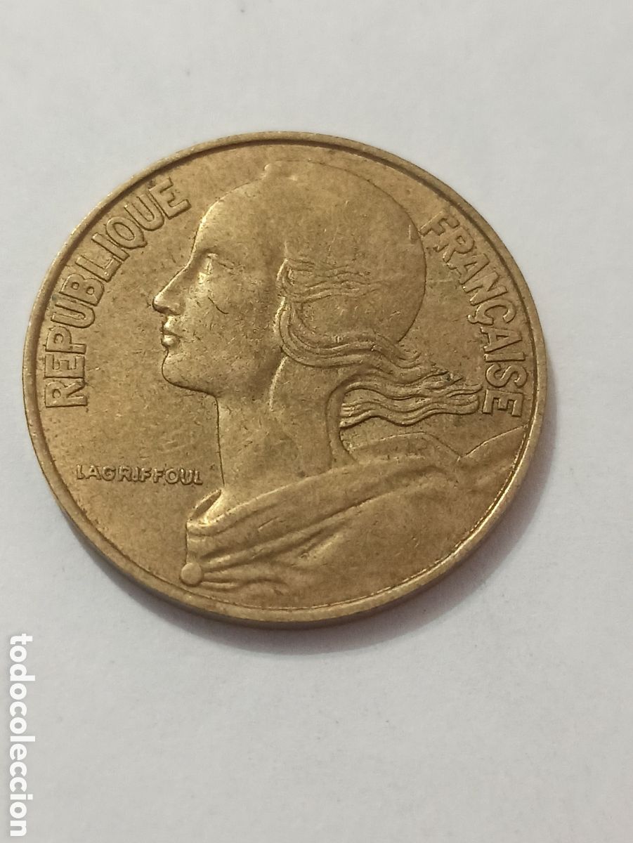 Monedas antiguas de Europa: Moneda 20 c&eacute;ntimos 1981 Francia - Foto 2