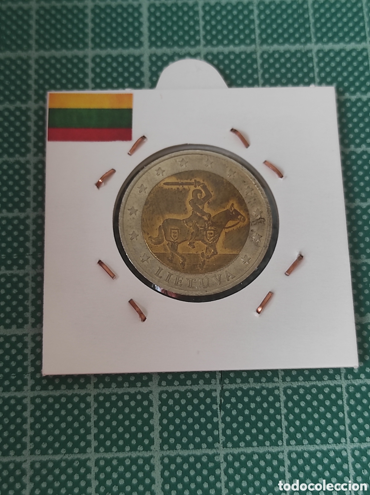 Monedas antiguas de Europa: Moneda 2 euro specimen 2006 Lituania - Foto 1