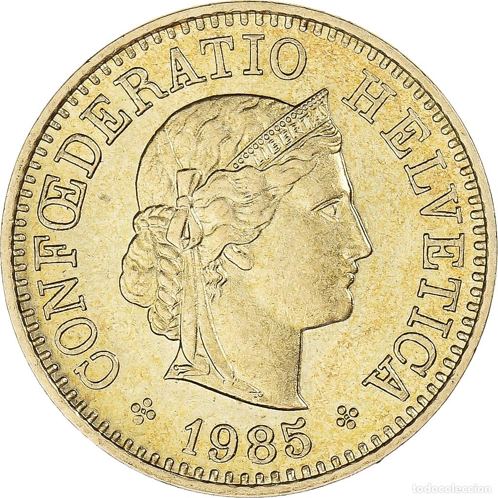 Monedas antiguas de Europa: [#1335584] Moneda, Suiza, 5 Rappen, 1985 - Foto 1