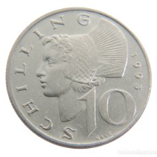 Monedas antiguas de Europa: 10 CHELINES 1993. AUSTRIA.