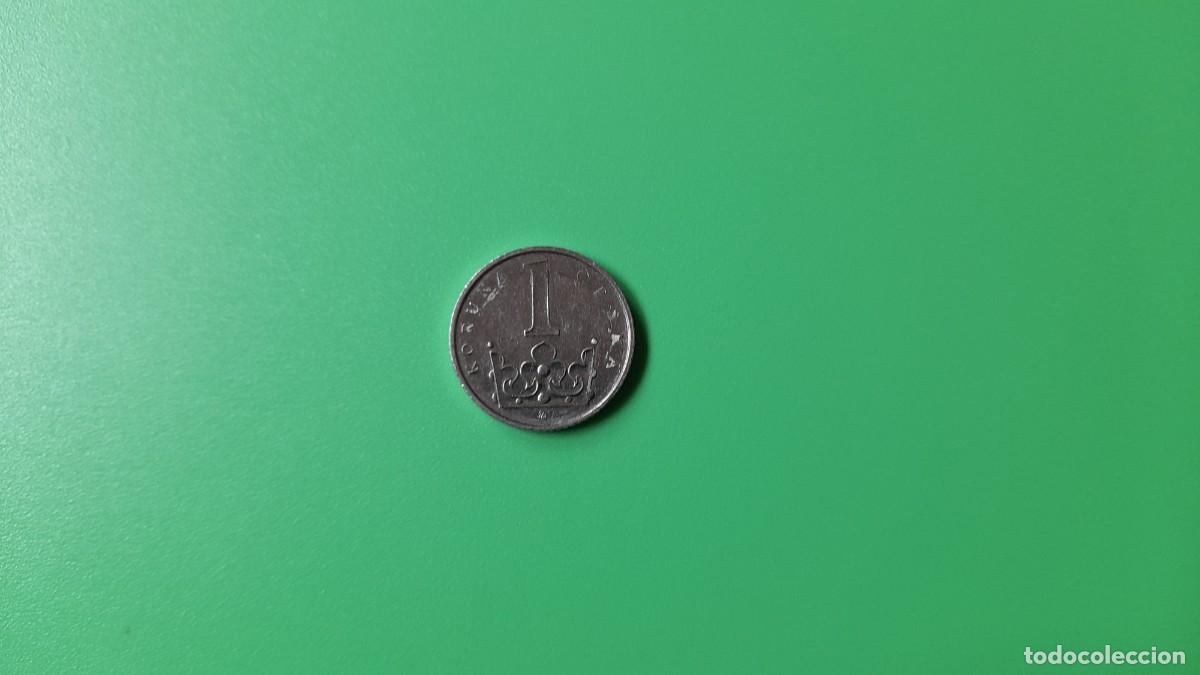 Monedas antiguas de Europa: 1 KORUNA Rep&uacute;blica Checa - Foto 1