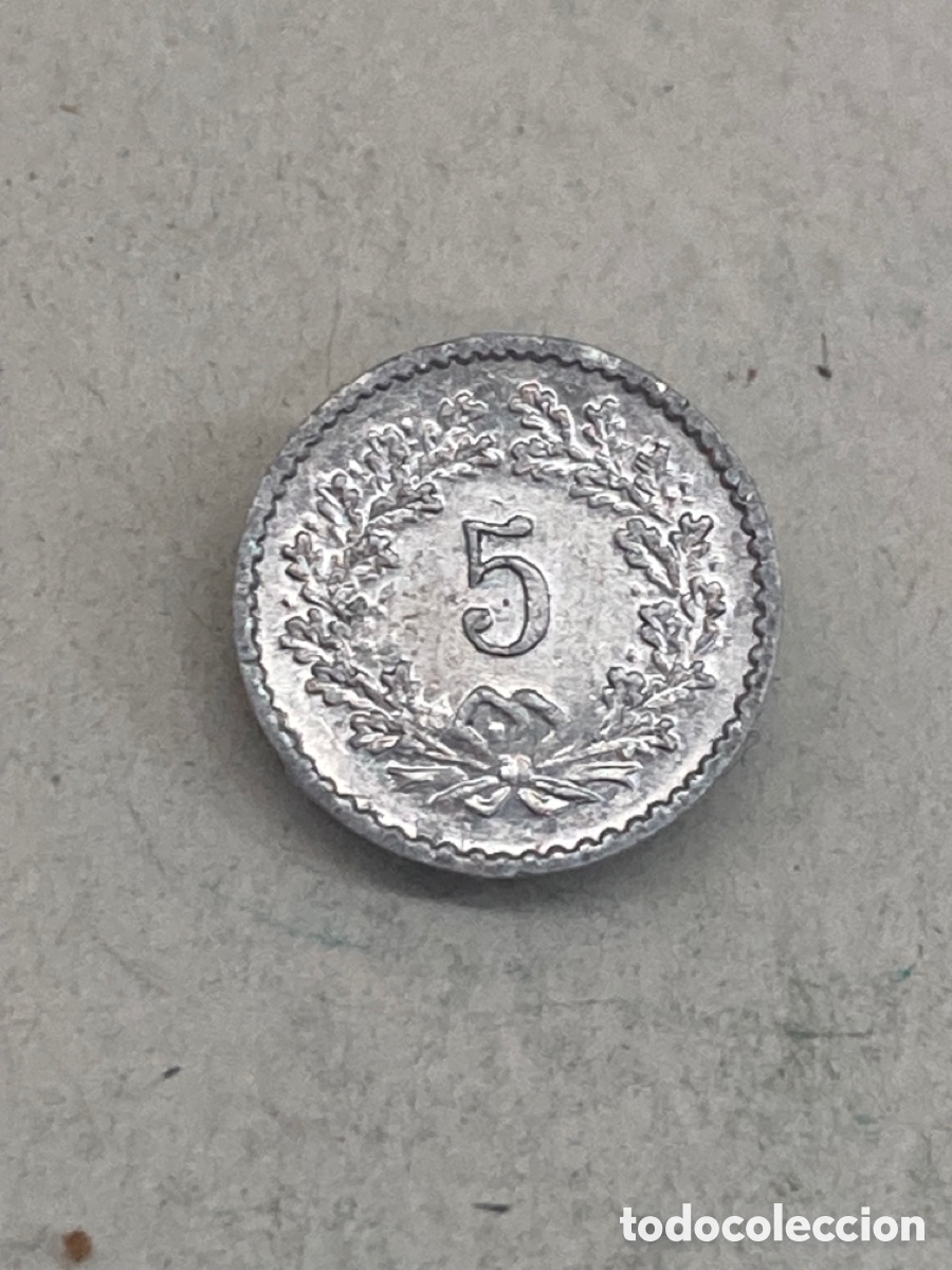 Monedas antiguas de Europa: Moneda 5 c&eacute;ntimos 1948 J19 - Foto 2
