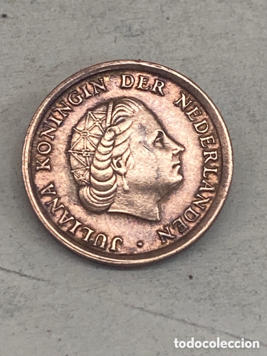 Monedas antiguas de Europa: Moneda de 1 c&eacute;ntimo 1974 Holanda X12 - Foto 2